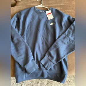 Nike Men's Classic Navy Crewneck Sweater